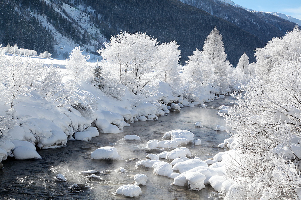 Winter in the Valais